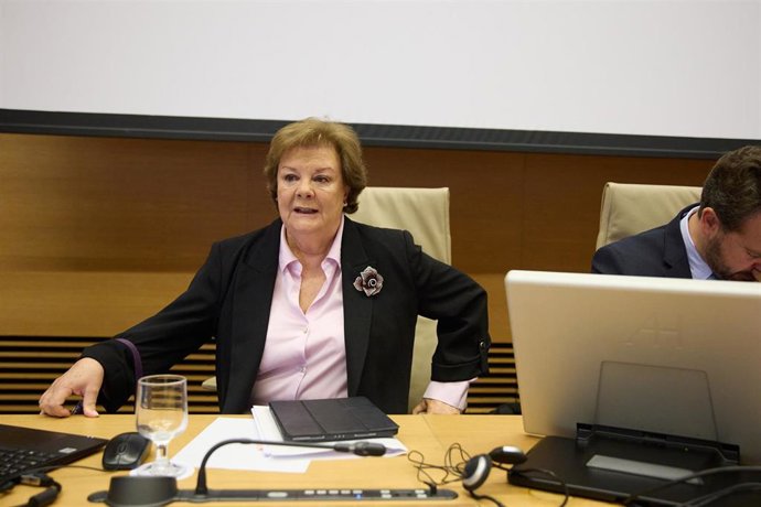 Archivo - La presidenta del Tribunal de Cuentas, Enriqueta ChicanO