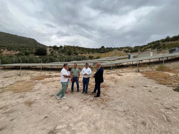 Visita a la nueva instalación fotovoltaica