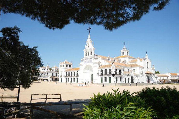 Foto genérica de la aldea de El Rocío, en Almonte (Huelva).