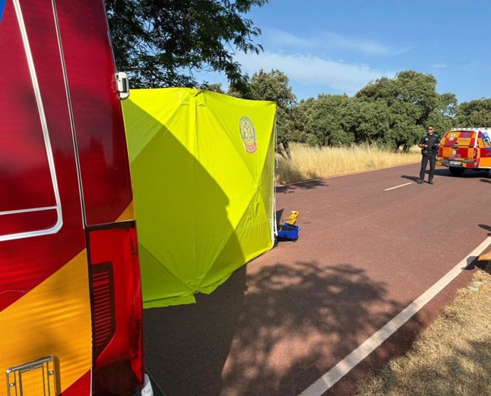 Un ciclista resulta gravemente herido al sufrir una caída tras cruzarse con un perro en la Casa de Campo de Madrid