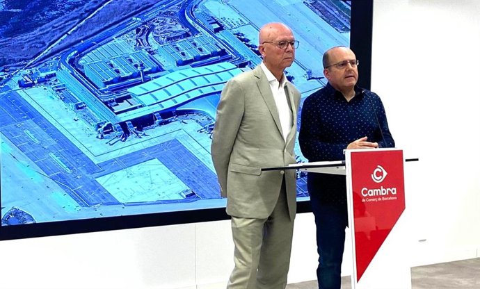 Miquel Martí (Cámara de Barcelona) e Ignasi Sayol (Pimec Logística)