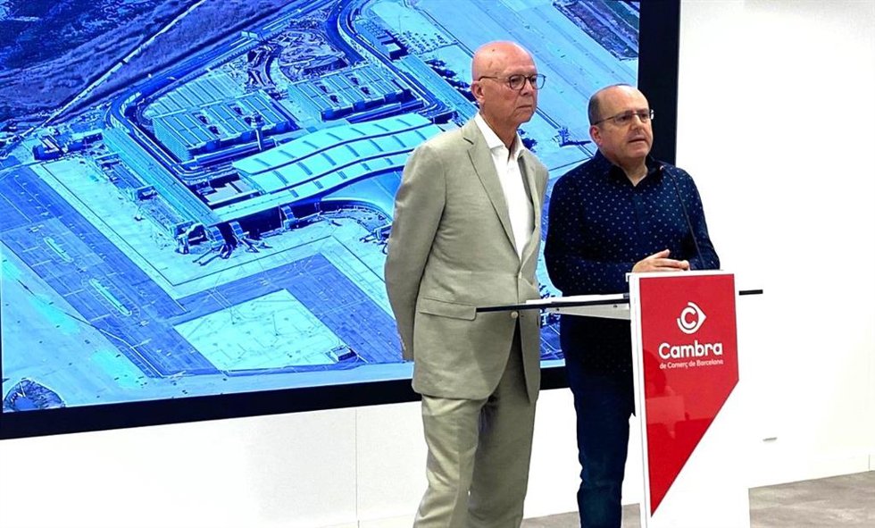 Miquel Martí (Cámara de Barcelona) e Ignasi Sayol (Pimec Logística)