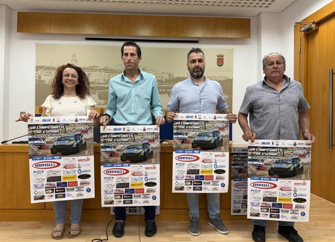 Presentación del VII Campeonato de España de Autocross en Talavera.