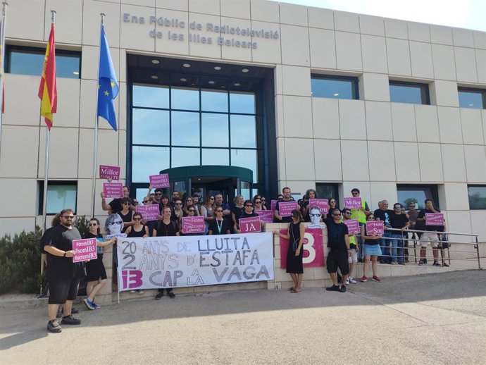 Trabajadores de IB3 arrancan este martes los paros parciales por el incumplimiento de la internalización