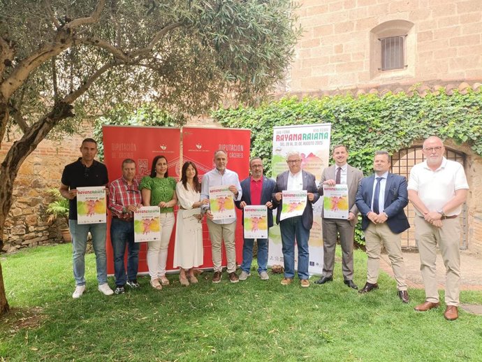 Presentación de la XXV Feria Rayana que se celebrará en Moraleja (Cáceres) del 28 al 31 de agosto