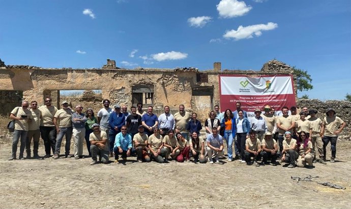Trabajos en el Cerro de los Infantes