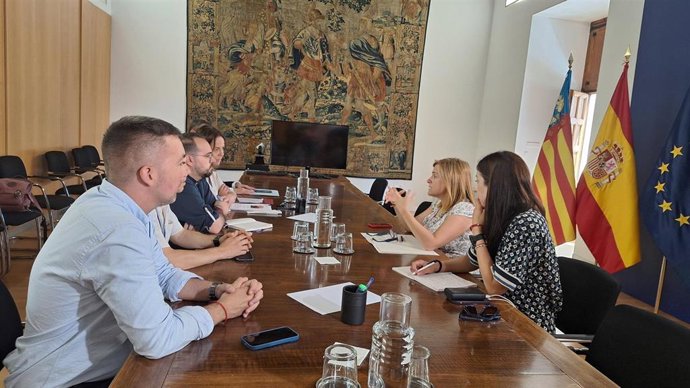 Reunión con víctimas del franquismo en Llíria