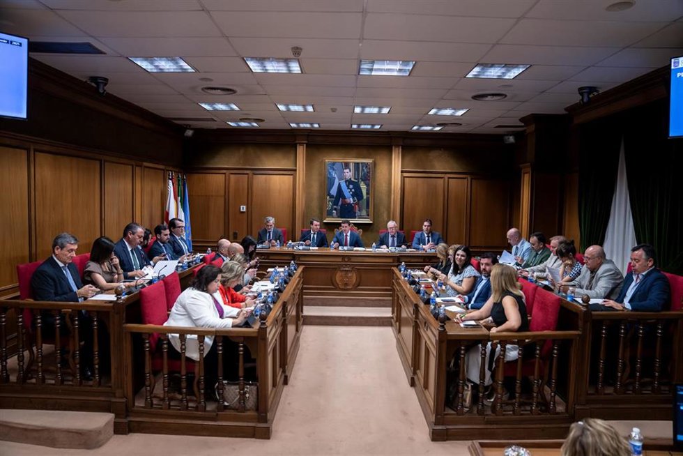 Pleno de la Diputación de Almería.