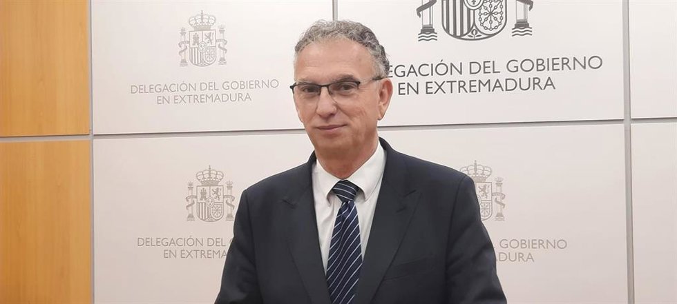 Archivo - El delegado del Gobierno en Extremadura, José Luis Quintana, en una foto de archivo
