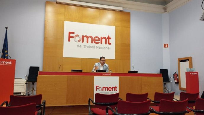 El vicepresident de Foment del Treball, Lluís Moreno