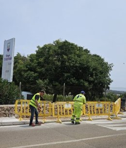 El Consell inicia las obras de la nueva señalización en la travesía de Santa Eugènia
