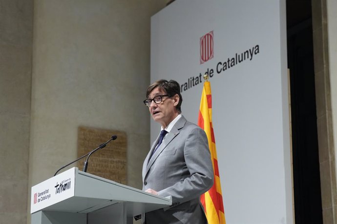 El president de la Generalitat, Salvador Illa