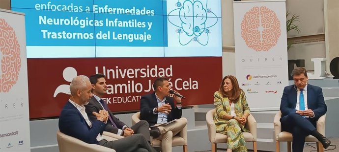 La consejera de Desarrollo Educativo y Formación, María del Carmen Castillo, en Madrid, en las VI Jornadas neurocientíficas y educativas de la Fundación Querer donde ha participado en la mesa redonda titulada 'El futuro de la Educación Especial'.
