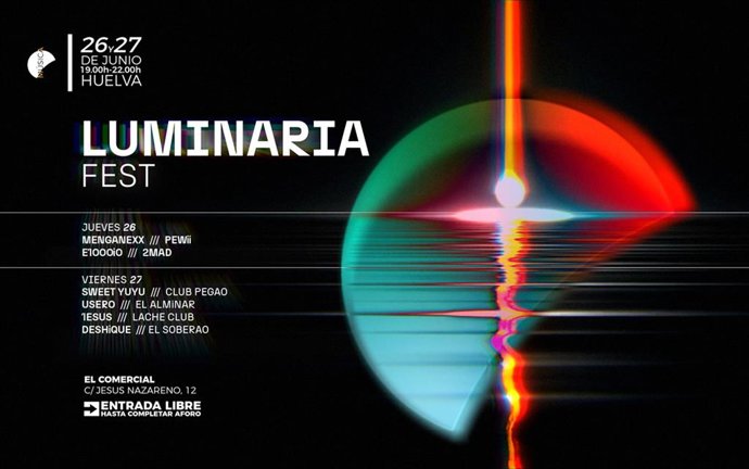 Cartel de 'Luminaria'.