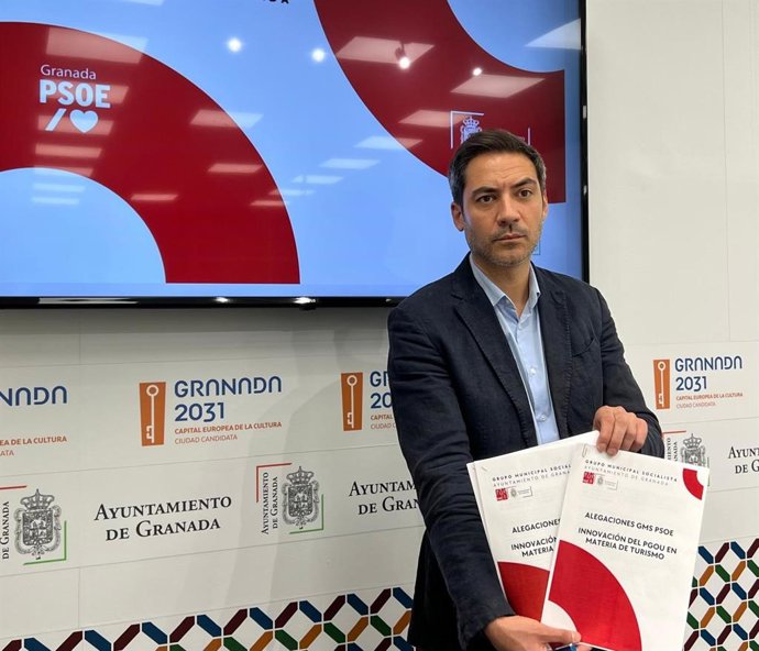 Eduardo Castillo, del PSOE en el Ayuntamiento de Granada