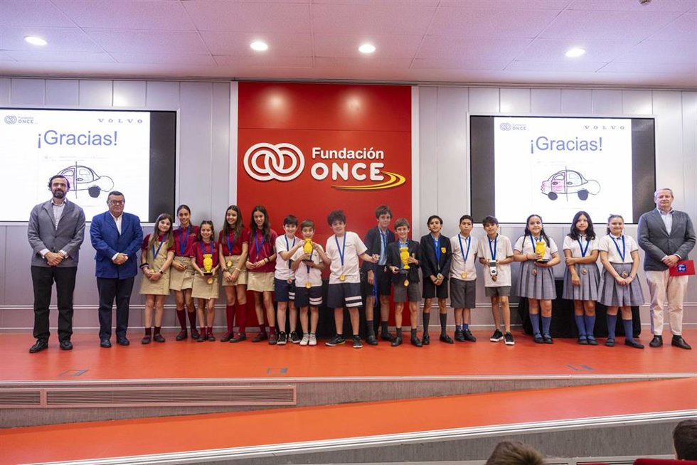 Volvo Car España y Fundación ONCE entregan los premios a los ganadores de la XII edición de la 'Iniciativa Volvo'