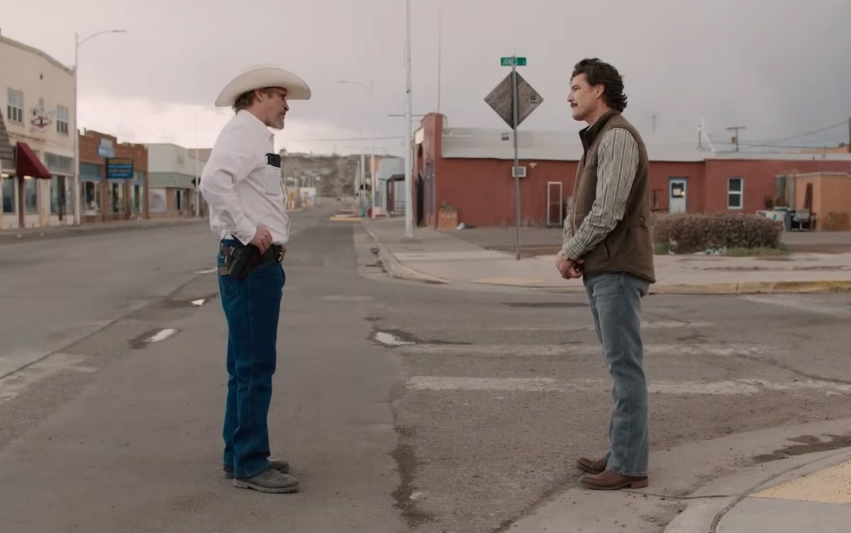 Joaquin Phoenix y Pedro Pascal, a tiros durante el COVID en el nuevo tráiler de Eddington