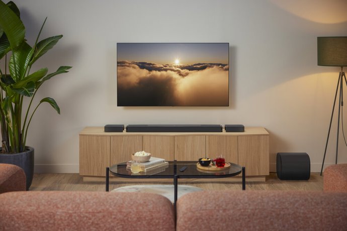 Archivo - Nuevos equipos de sonido de Bar Series de JBL.