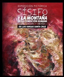 Cartel de la exposición del artista Luis Vargas Santa Cruz que se podrá ver en el espacio Belleartes de Cáceres