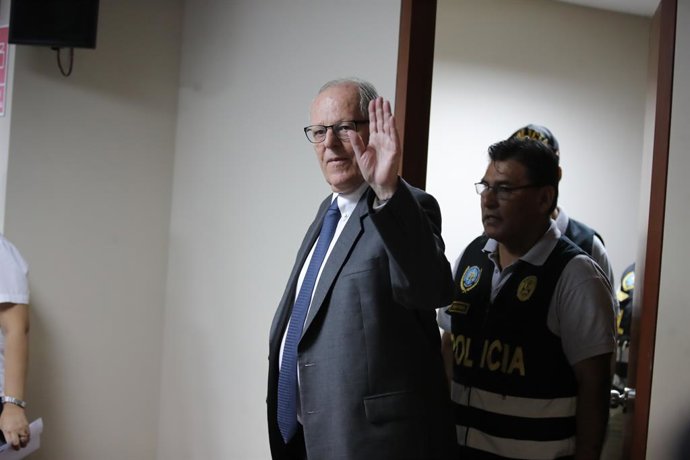 Archivo - Arquivo - 15 de abril de 2019 - Lima, Peru - O pedido de prisão preventiva contra o ex-presidente Pedro Pablo Kuczynski (PPK) foi solicitado pela promotoria pelo suposto crime de lavagem de dinheiro no âmbito do caso Odebrecht.