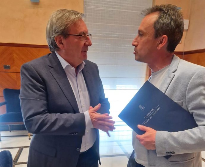 El consejero, Ovidio Zapico.