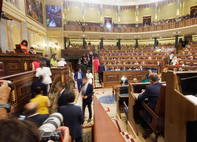 Archivo - Sesión plenaria del Congreso 