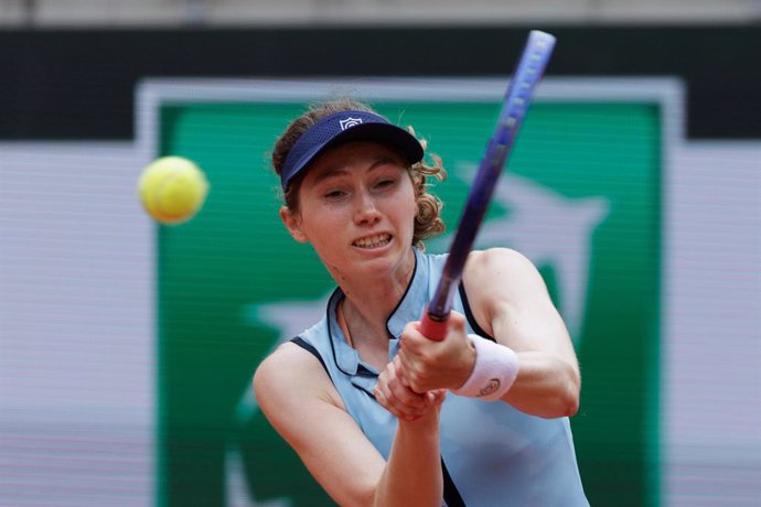 Cristina Bucsa of Spain during the Roland-Garros 2025, French Open, Grand Slam tennis tournament on 27 May 2025 at Roland-Garros stadium in Paris, France - Photo Tnani Badreddine / DPPI