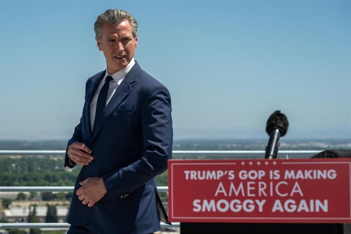 Imagen de archivo del gobernador de California, Gavin Newsom