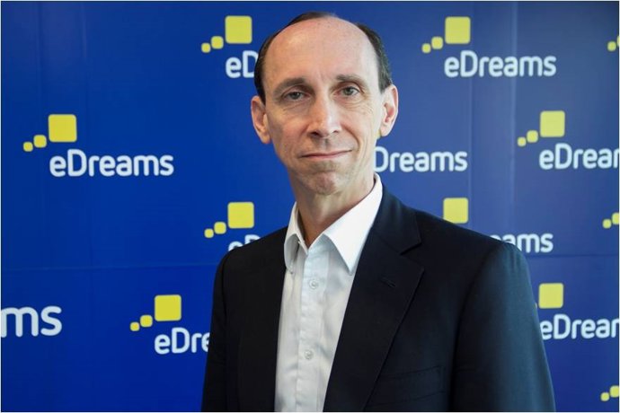 Archivo - El consejero delegado de eDreams, Dana Dunne