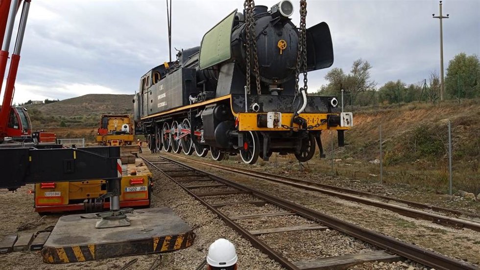 Locomotora Samper de Calanda.