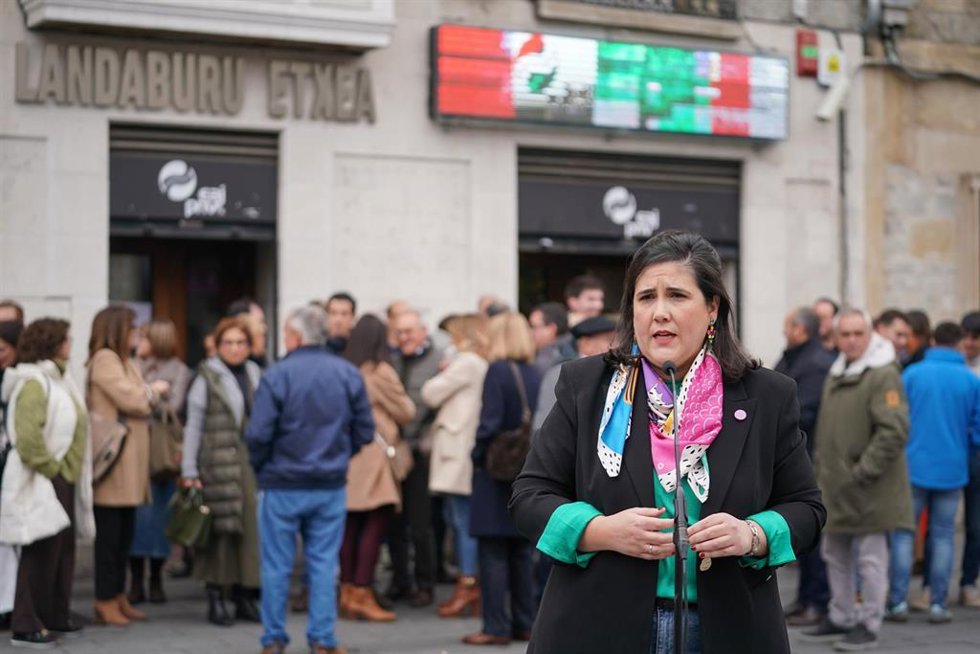 Archivo - La presidenta del ABB, Jone Berriozabal