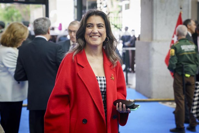 La portavoz de Más Madrid en la Asamblea de Madrid, Manuela Bergerot.