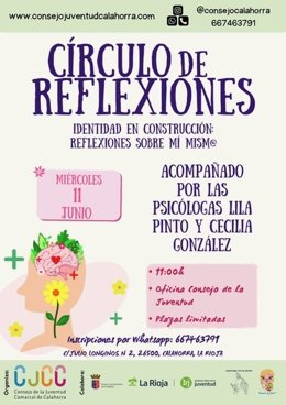 El CJCC invita a jóvenes de 16 a 19 años a participar en el Círculo de Reflexiones