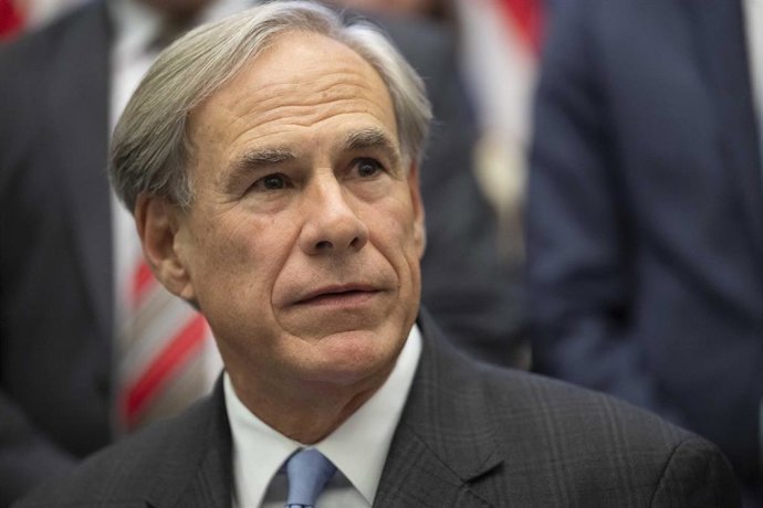 El gobernador del estado estadounidense de Texas, el republicano Greg Abbott (archivo)