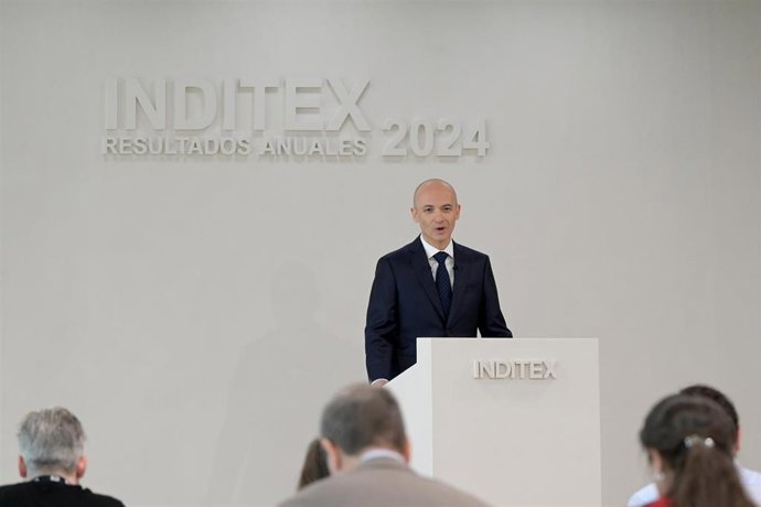 Archivo - El consejero delegado de Inditex, Óscar García Maceiras  