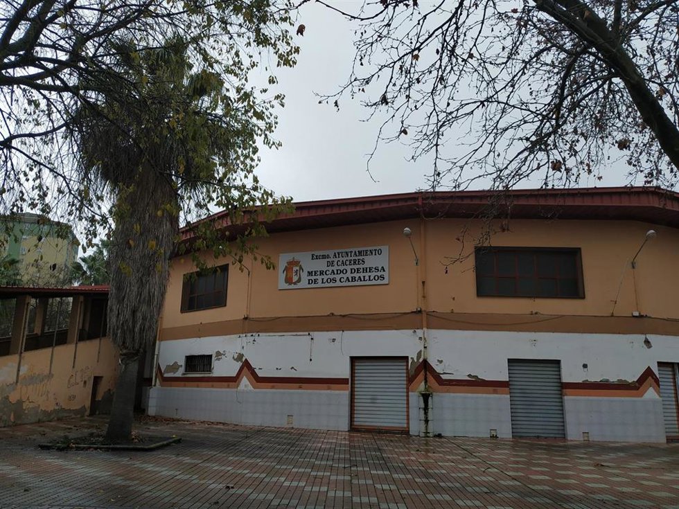 Archivo - Mercado Dehesa de los Caballos cerrado desde 2010
