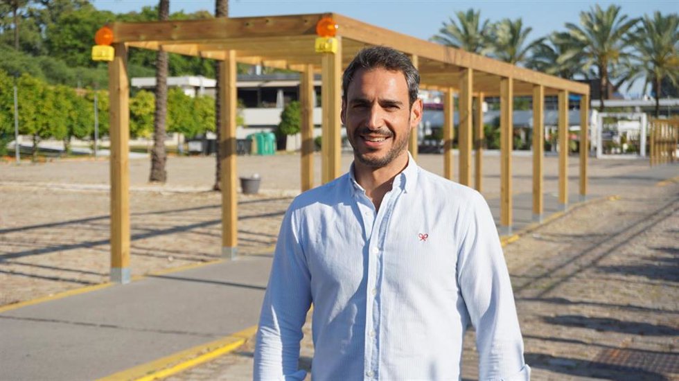 El secretario general del PP de Sevilla, Agustín Aguilera