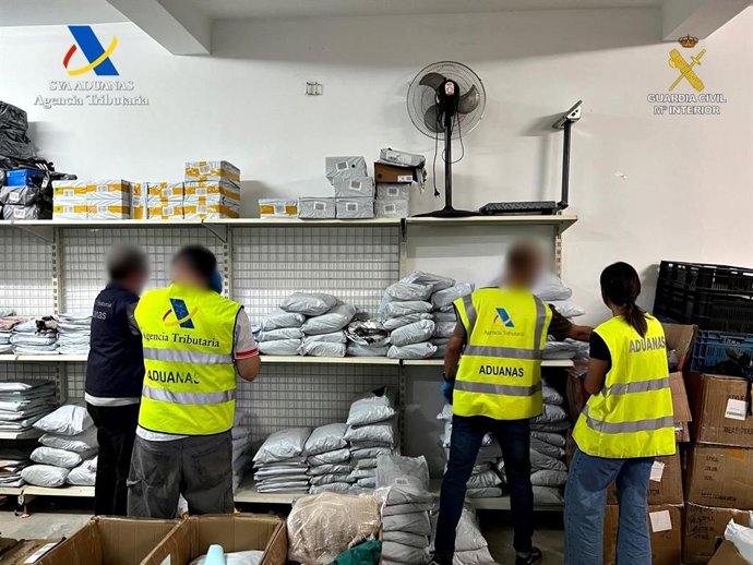 Material intervenido en la operación