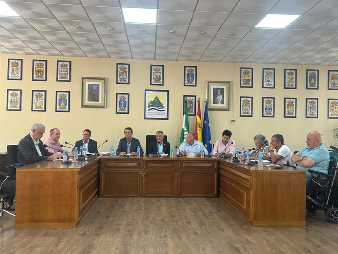 Fernando Fernández reunión Mancomunidad