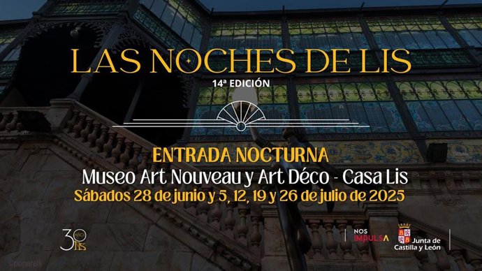 El Museo Art Nouveau y Art Déco de Salamanca vuelve a abrir sus puertas en horario nocturno con los conciertos de 'Las Noches de Lis'