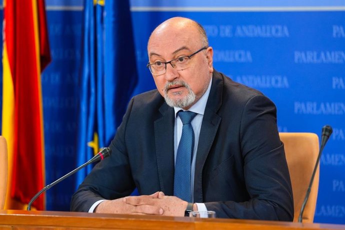 Archivo - El portavoz adjunto del grupo Vox en el Parlamento andaluz, Ricardo López Olea (Fotografía de archivo)