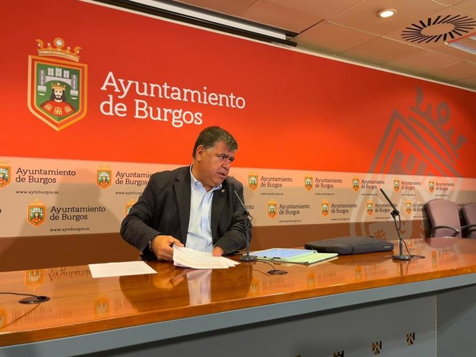 Juan Manuel Manso durante la rueda de prensa.