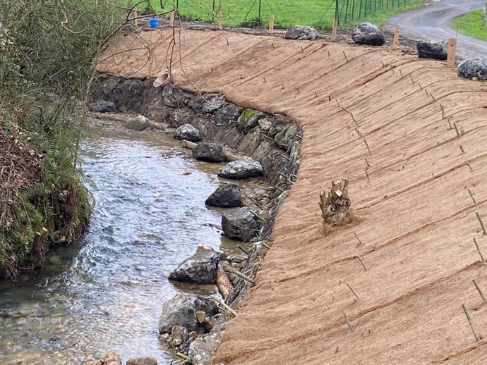 Oromiño ibaian egindako lanak