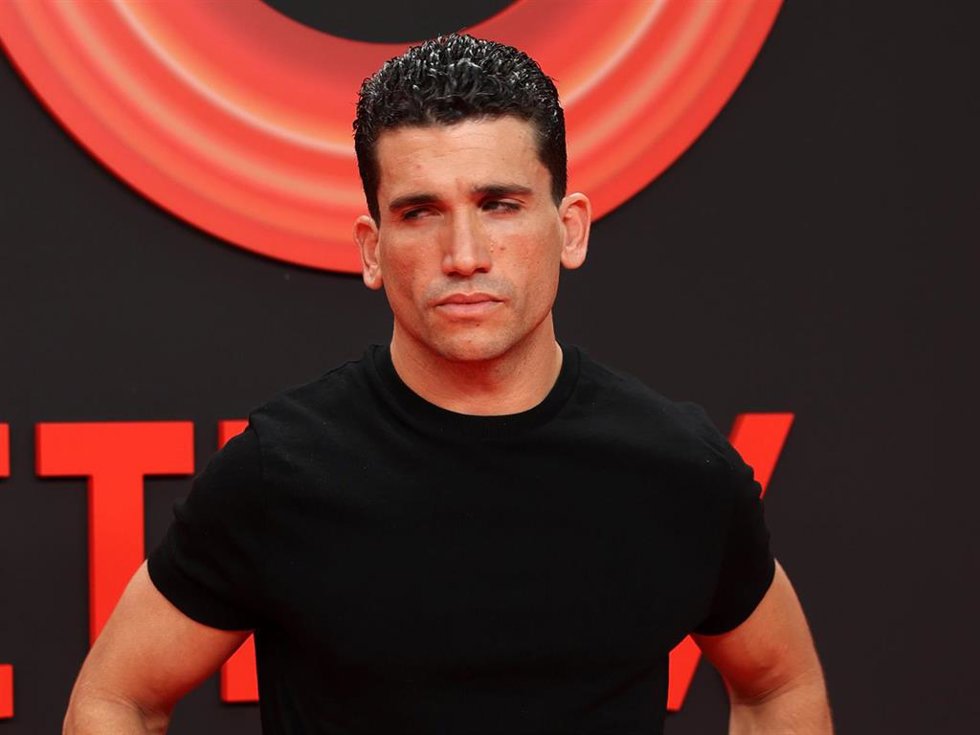 Jaime Lorente durante la fiesta que organiza Netflix para celebrar el10 aniversario de su llegada a España