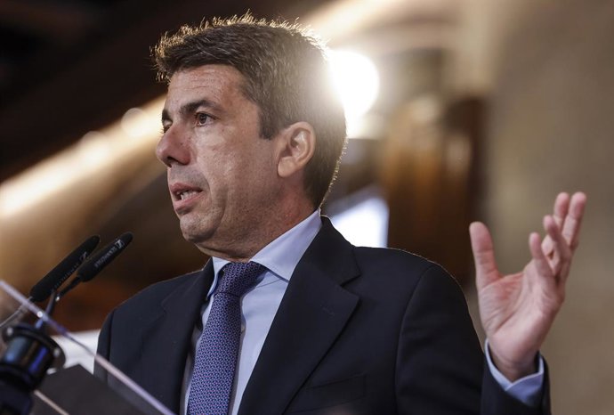 Archivo -  El president de la Generalitat, Carlos Mazón