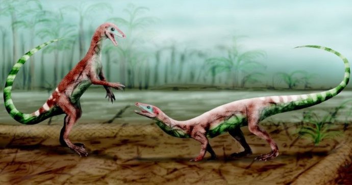 Malerisaurus robinsonae, um protorossauro do Triássico tardio da Índia