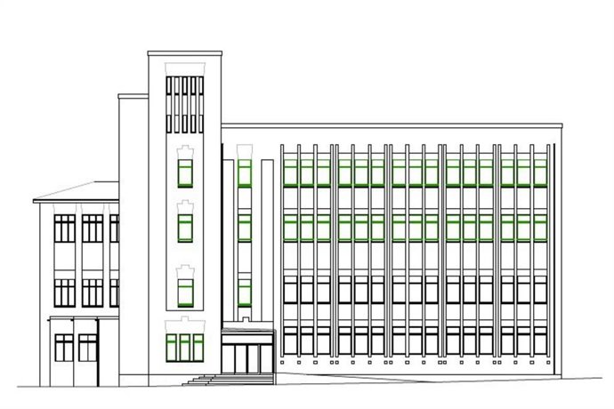 Plan del Centro Integrado Politécnico San Juan de Tudela.
