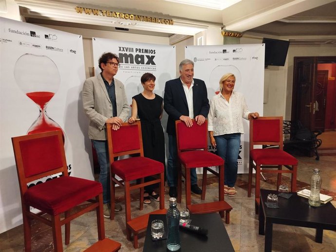 Presentación en Pamplona de los XXVIII Premios Max de las Artes Escénicas