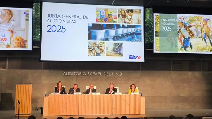 Junta de accionistas de Ebro