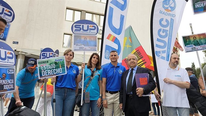 Representantes del SUP y AUGC respaldan el paro de jueces y fiscales ante el "preocupante deterioro institucional"